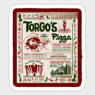 Torgo's Pizza Sticker